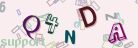 This is a captcha-picture. It is used to prevent mass-access by robots. (see: www.captcha.net)