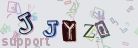This is a captcha-picture. It is used to prevent mass-access by robots. (see: www.captcha.net)