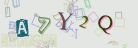 This is a captcha-picture. It is used to prevent mass-access by robots. (see: www.captcha.net)