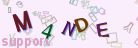 This is a captcha-picture. It is used to prevent mass-access by robots. (see: www.captcha.net)