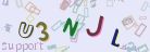 This is a captcha-picture. It is used to prevent mass-access by robots. (see: www.captcha.net)